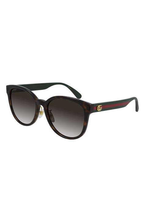 round glasses gucci|56mm round sunglasses gucci.